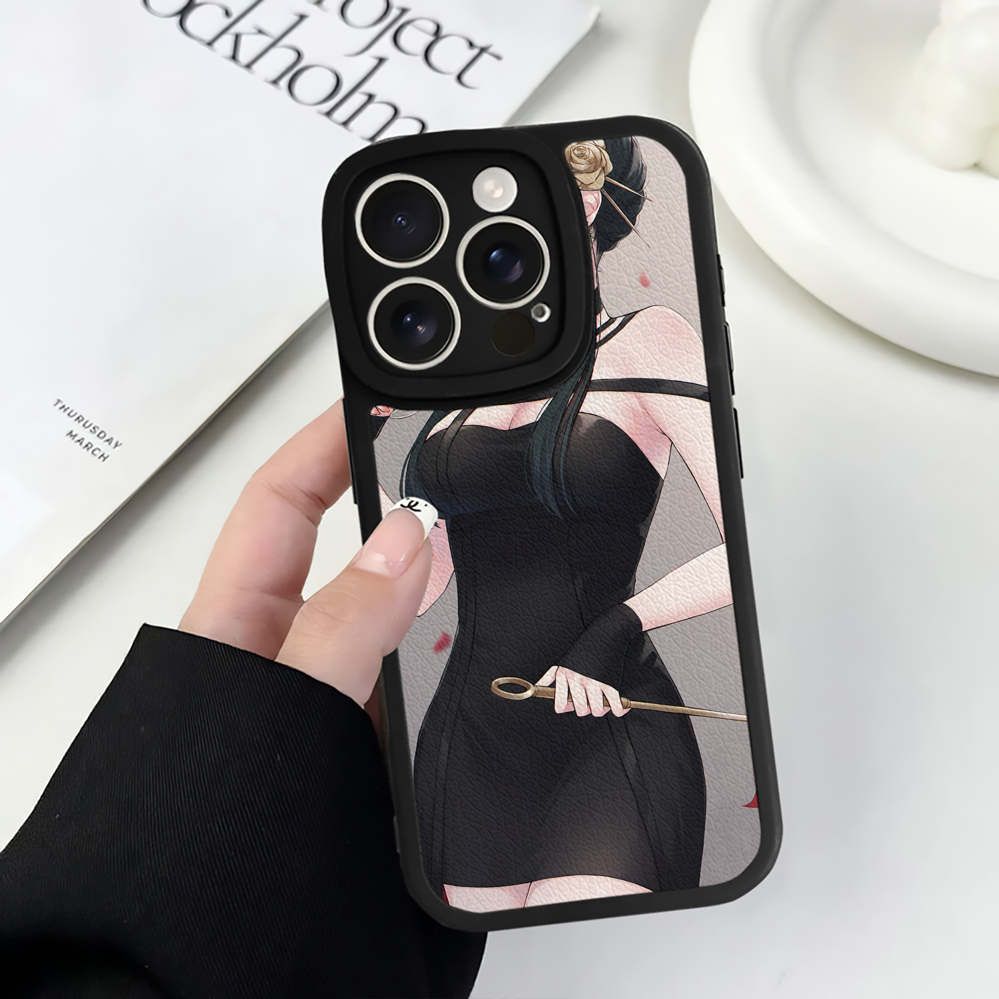 （画像用） SPY×FAMILY间谍家家酒 【iPhone 16シリーズ対応】シリコンスマホケース（レザー調） 材質：シリコン